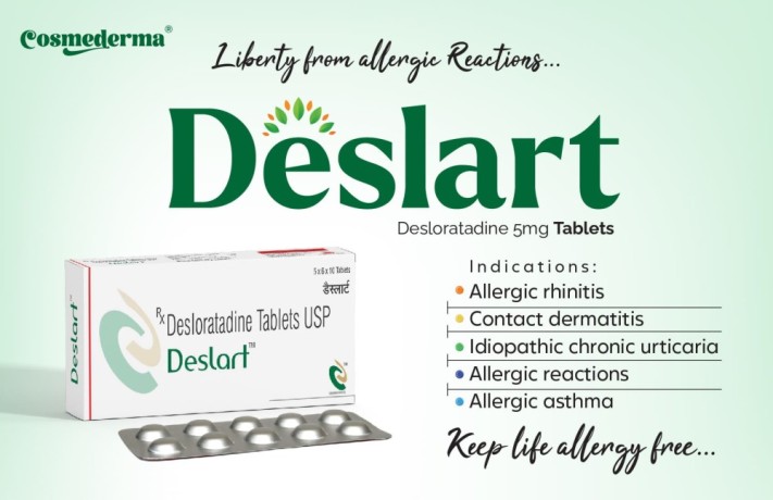 Best Pharmaceutical Third Party Manufacturing Company For Desloratadine 5mg Tablets 1