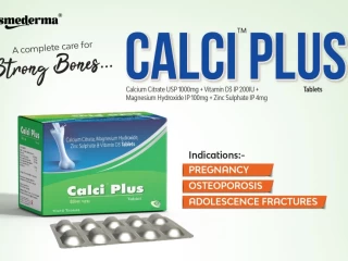 Calcitrol, Calcium Carbonate & Zinc Tablets