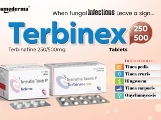 Terbinafine 250mg/ 500mg Tablets