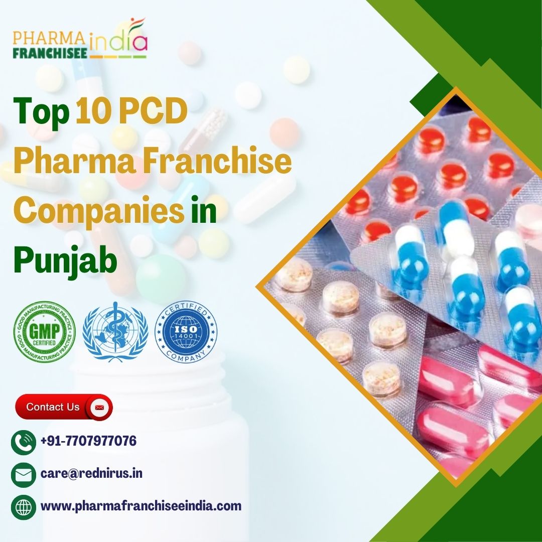 Top 10 PCD Pharma Franchise Companies in Punjab