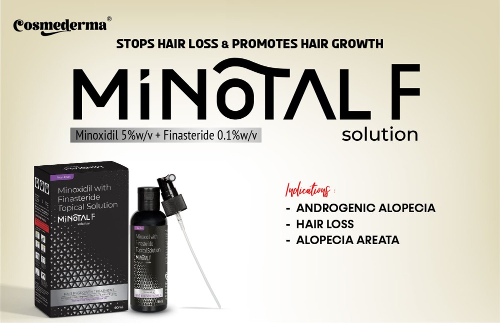 Best PCD Pharma Franchise For Minoxidil 10% & Finasteride 0.1% Lotion