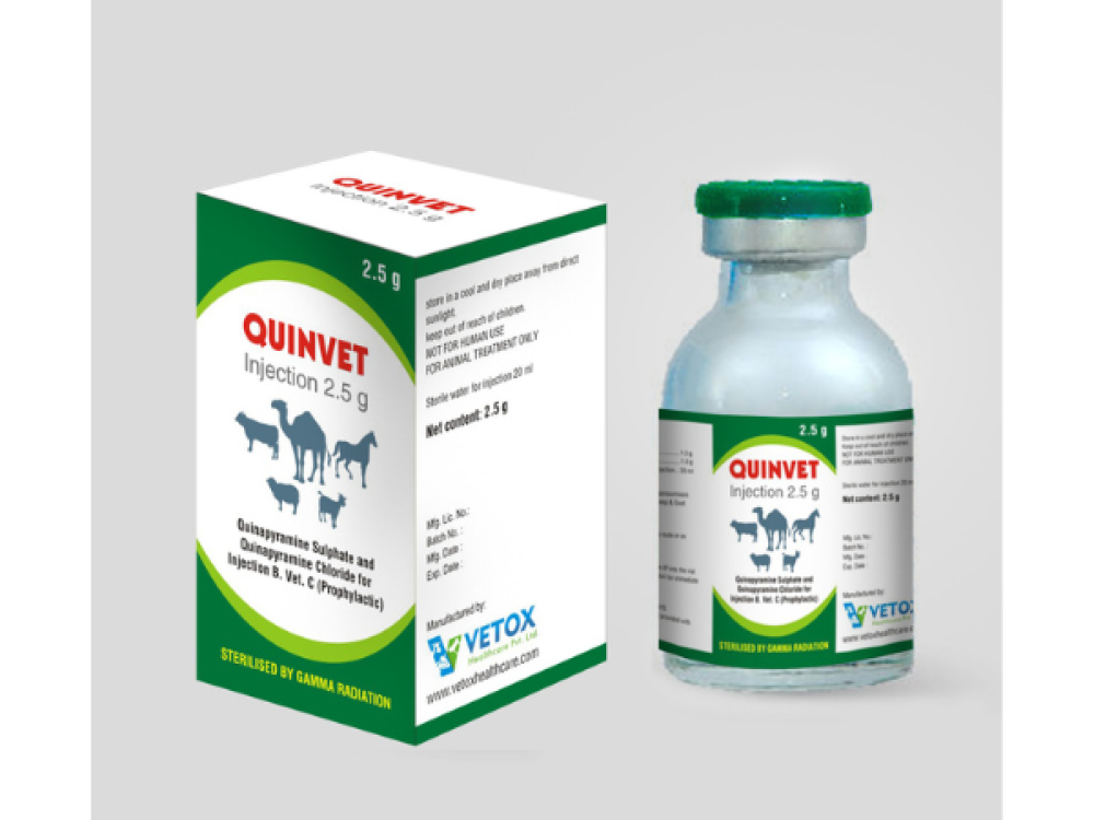 Quinapyramine Sulphate And Quinapyramine Chloride Injection Contract Manufacturing