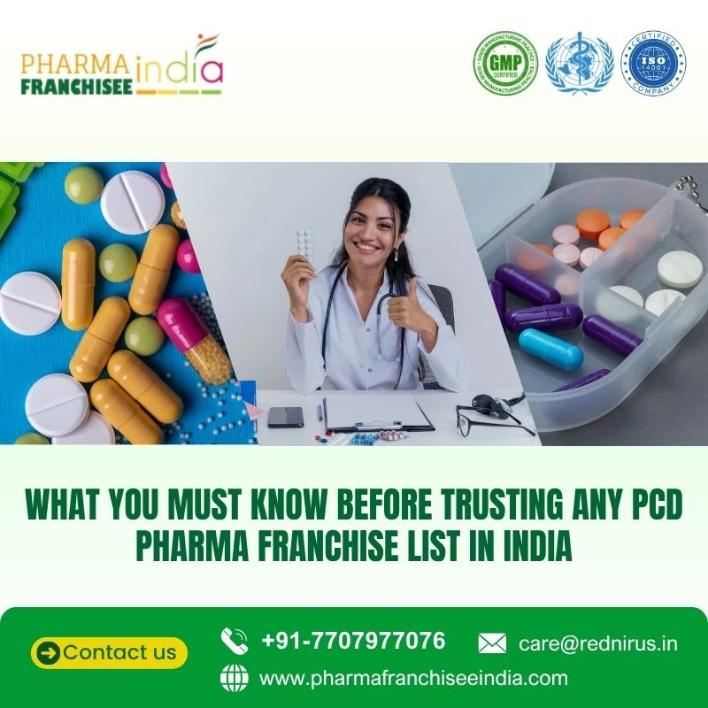 What You Must Know Before Trusting Any PCD Pharma Franchise List in India
